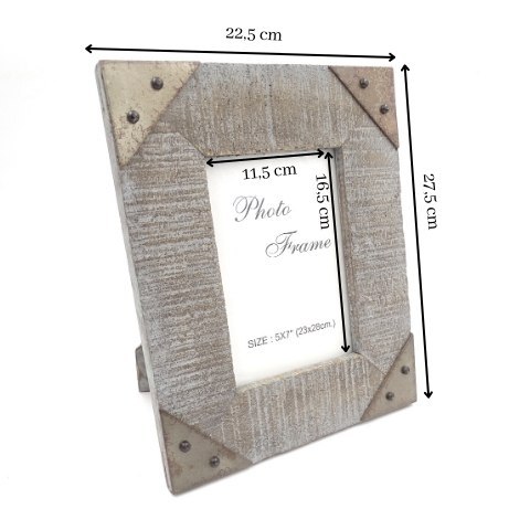 Drewniana ramka na zdjęcia - 30374 - format zdjęcia 10 x 15cm