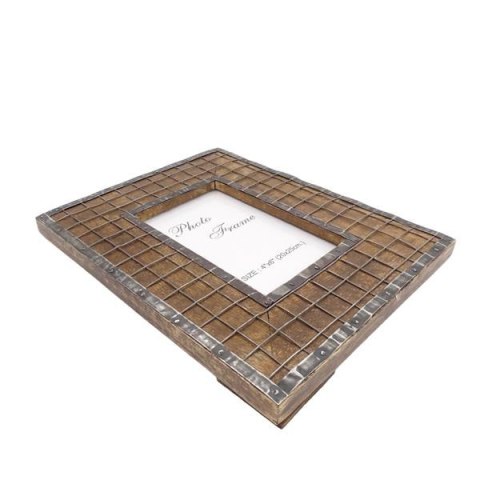 Drewniana ramka na zdjęcia - A-1328 - format zdjęcia 10x15cm