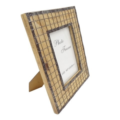 Drewniana ramka na zdjęcia - format zdjęcia 13 x 18 cm - A-1639