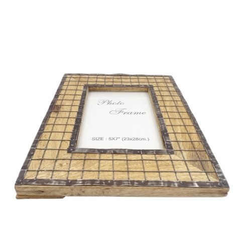 Drewniana ramka na zdjęcia - format zdjęcia 13 x 18 cm - A-1639