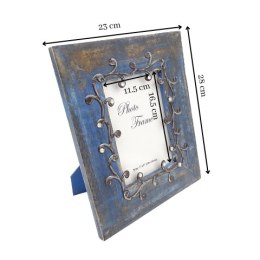 Drewniana ramka na zdjęcia Blue - 28893 - format zdjęcia 18x13cm