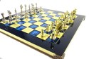 Ekskluzywne, Duże Klasyczne Szachy Metalowe Stauton - 36x36 cm - S34