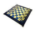Ekskluzywne, Duże Klasyczne Szachy Metalowe Stauton - 36x36 cm - S34