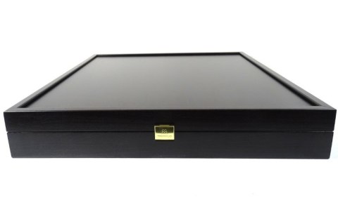 Ekskluzywne, Duże Klasyczne Szachy Metalowe Stauton - 36x36 cm - S34