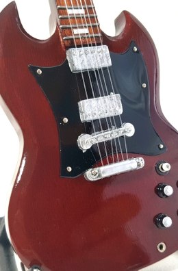 Mini gitara w stylu AC/DC Angus Young MGT-0567