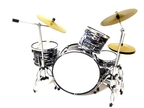 Mini perkusja czarno-biała MDR-0015 - skala 1:5