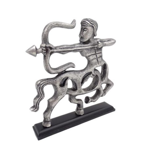 Strzelec figurka dekoracyjna na drewnianej podstawie SAG