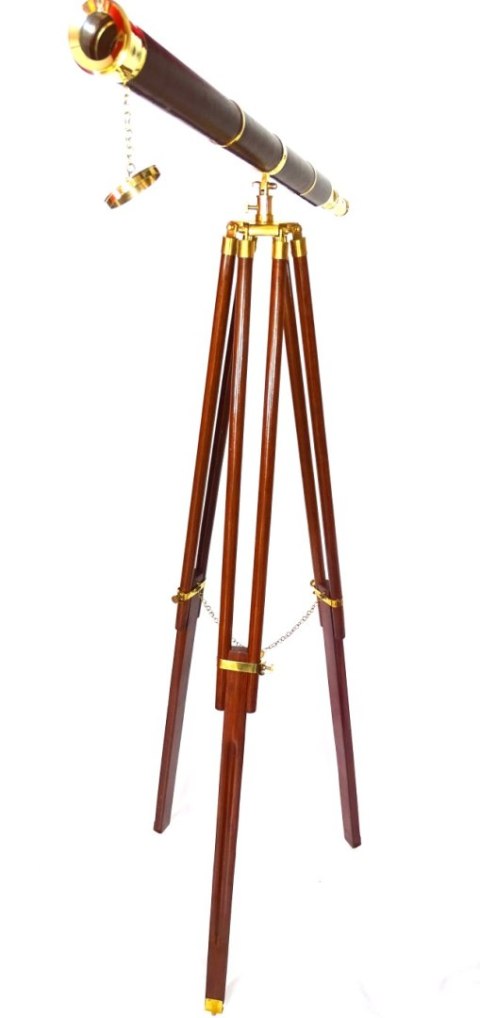 Wielka Luneta Dekoracyjna na drewnianym trójnogu - TWSS