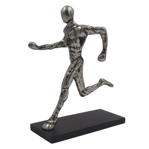 Statuetka Biegacz Metalowa Figurka Prezent dla Biegacza - MT202