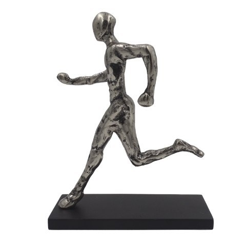 Statuetka Biegacz Metalowa Figurka Prezent dla Biegacza - MT202