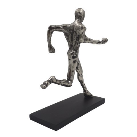 Statuetka Biegacz Metalowa Figurka Prezent dla Biegacza - MT202