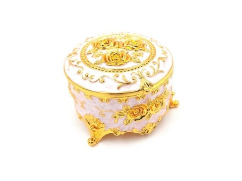 Ozdobna Szkatułka Metalowa - RG