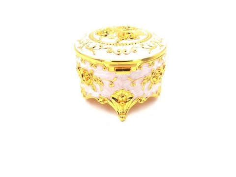 Ozdobna Szkatułka Metalowa - RG