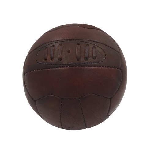 Piłka skórzana retro vintage - MT2017