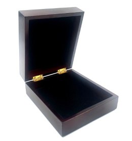 Pudełko prezentowe drewniane 14x16x6,7cm - D349