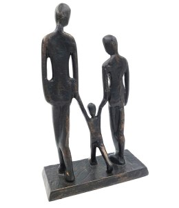 Rodzina z dzieckiem Figurka dekoracyjna DI-FIG-022