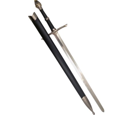 Stalowy miecz rycerski replika 105 cm - SW-161