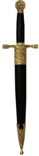Stalowy sztylet rycerski - replika SW-168