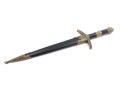 Sztylet Rycerski Dekoracyjny Stalowy - Replika - SW-178