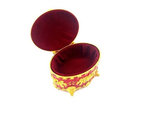 Szkatułka Metalowa Owalna - OVA