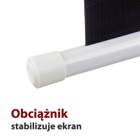 EKRAN RĘCZNY PÓŁAUTOMAT 4:3 120" 244x183cm MS-120 4:3 ART