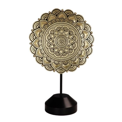 Figurka Mandala Owalna - dekoracja buddyjska - 35cm - 44032FJH