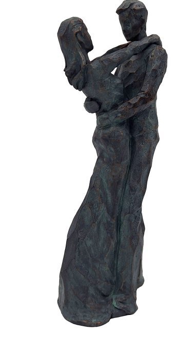 Figurka Dekoracyjna Tańcząca Para - Prezent na Ślub Rocznicę - 43064