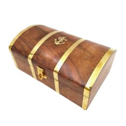 Szkatułka Drewniana Marynistyczna Vintage - DNU-020