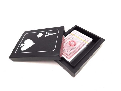 Talia kart w eleganckim pudełku z żywicy i MDF - G1228