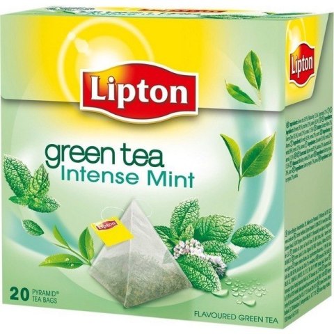 HERBATA LIPTON PIRAMID's GREEN z MIĘTĄ (20)