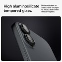 Spigen Optik Pro GLAS.TR EZ Fit Camera Protector 2-Pack - Szkło ochronne na obiektyw do iPhone 17 / 16 / 16 Plus (2 szt) (Czarny