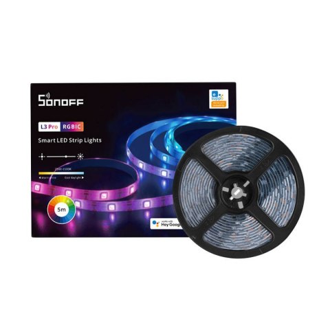 Taśma LED inteligentna SONOFF L3 Pro 5m Wi-Fi RGBIC