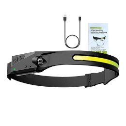 Latarka czołowa Superfire HL65, 120 lm, USB-C, 5 trybów, 30 m