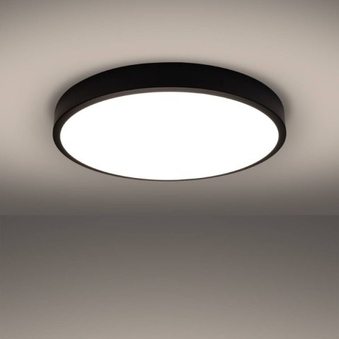 Plafon ONYX 60 czarny LED 3000K