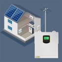 Qoltec Hybrydowy inwerter solarny Off-Grid 2.5kVA| 2.5kW | 100A | MPPT | LCD | BMS | Sinus