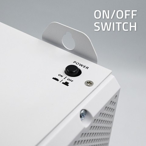 Qoltec Hybrydowy inwerter solarny Off-Grid 2.5kVA| 2.5kW | 100A | MPPT | LCD | BMS | Sinus