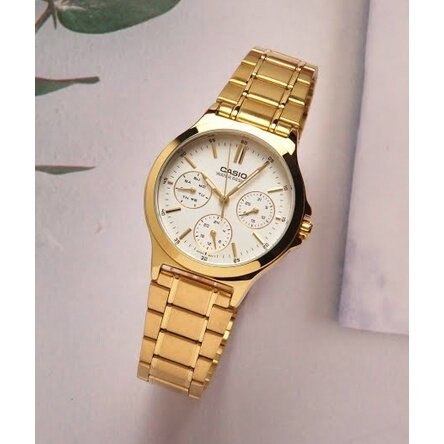 ZEGAREK DAMSKI CASIO LTP-V300G-7A (zd566b) + BOX