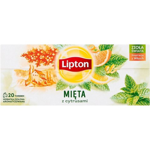 Herbata Lipton Mięta z cytrusami (20)