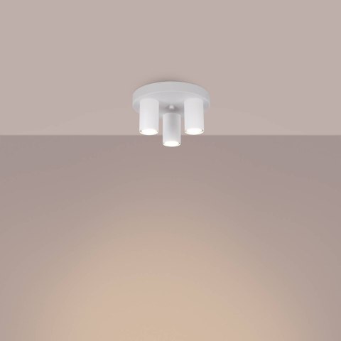 Plafon LAGOS 3P biały