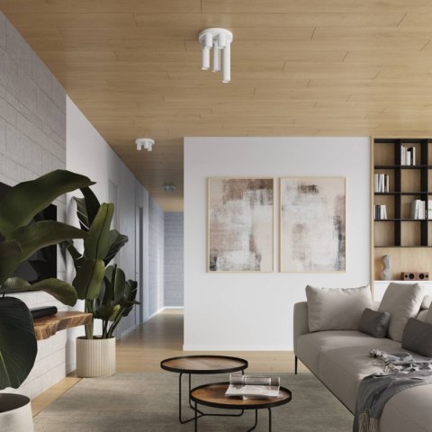 Plafon LAGOS 3P biały