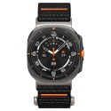 Spigen DuraPro Flex - Pasek do Samsung Galaxy Watch Ultra 47 mm (2025/2024) (Czarny)