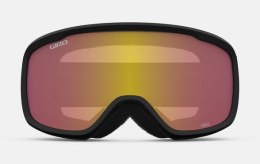 Gogle zimowe GIRO CRUZ BLACK WORDMARK (Szyba lustrzana kolorowa YELLOW BOOST 00% S2) (NEW 2024/2025)