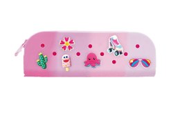 Piórnik Z Wpinkami Różowy | Toys Inn