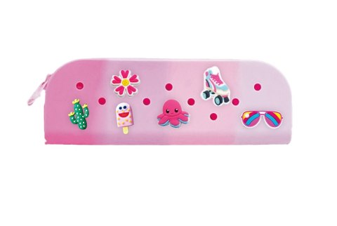 Piórnik Z Wpinkami Różowy | Toys Inn