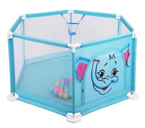 Suchy Basen Do Zabawy Słonik + Piłki