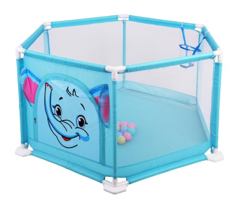 Suchy Basen Do Zabawy Słonik + Piłki