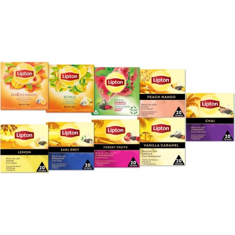 Herbata Lipton Piramid zielona malina & granat (20)