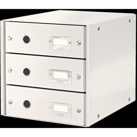 POJEMNIK 3 SZUFLADY LEITZ C&S BIAŁY