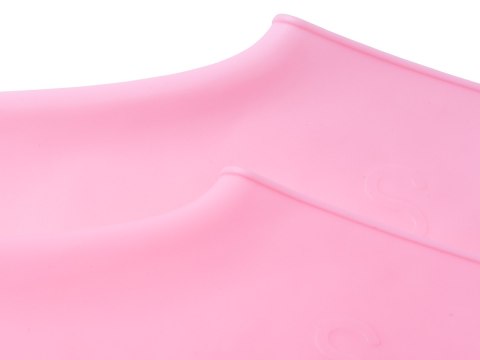 Gumowe wodoodporne ochraniacze na buty rozmiar "26-34" - jasnoróżowe