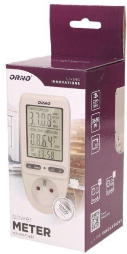 ORNO OR-WAT-435 Watomierz licznik energii z wyświetlaczem